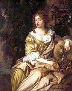 Sir Peter Lely Portrait of Nell Gwyn oil painting artist